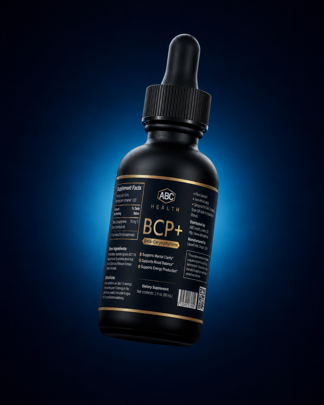 BCPlus Drops Beta-caryophyllene - Custom Liposomal Blend (60ml/2fl. oz)