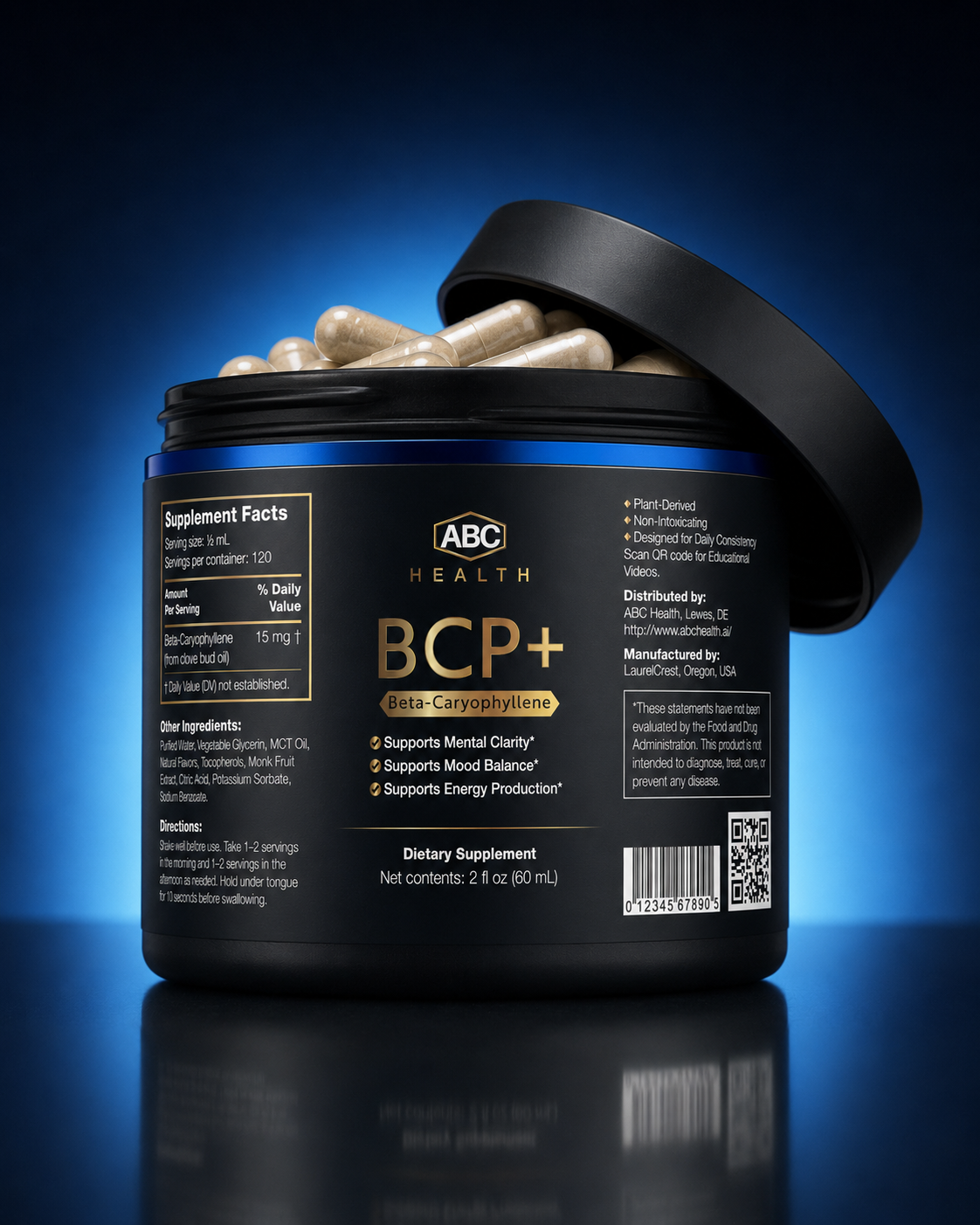 BCPlus Capsules - 900mg of BCP - Custom Immunity Blend (60 capsules)